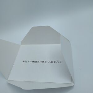 DIOR Luxury Gift Card & Envelope  Boutique Presentation Authentic Packaging Gift